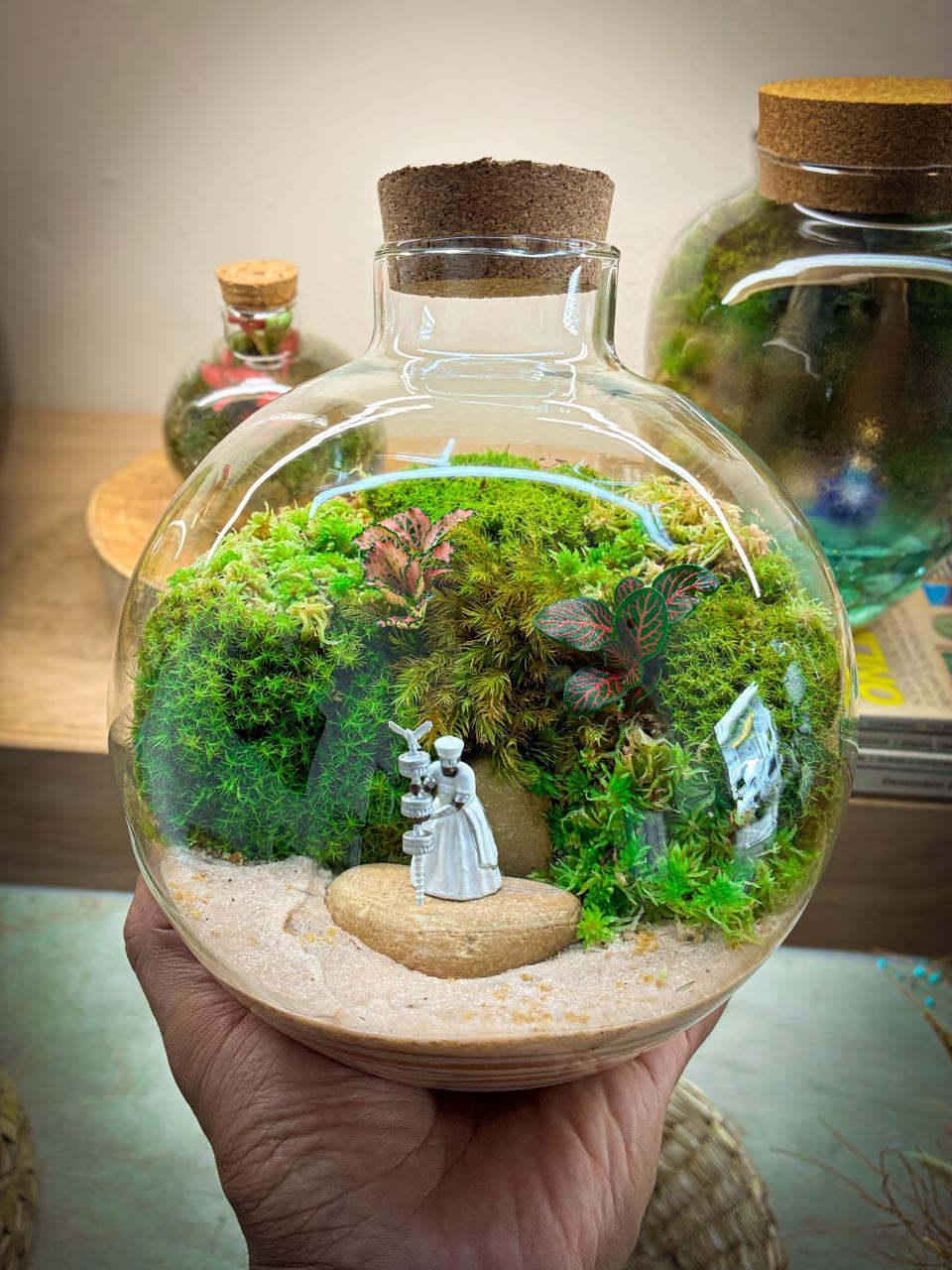 Terrário Oxalá - 20 cm de altura