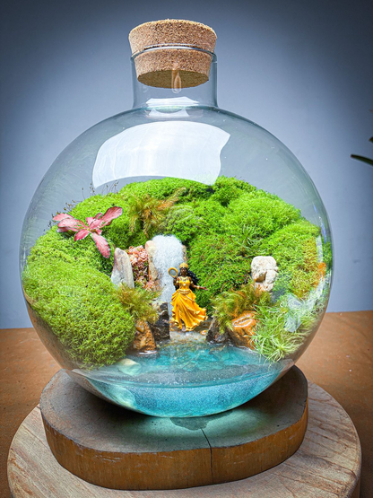 Terrário Oxum 2026 - 26 cm de altura